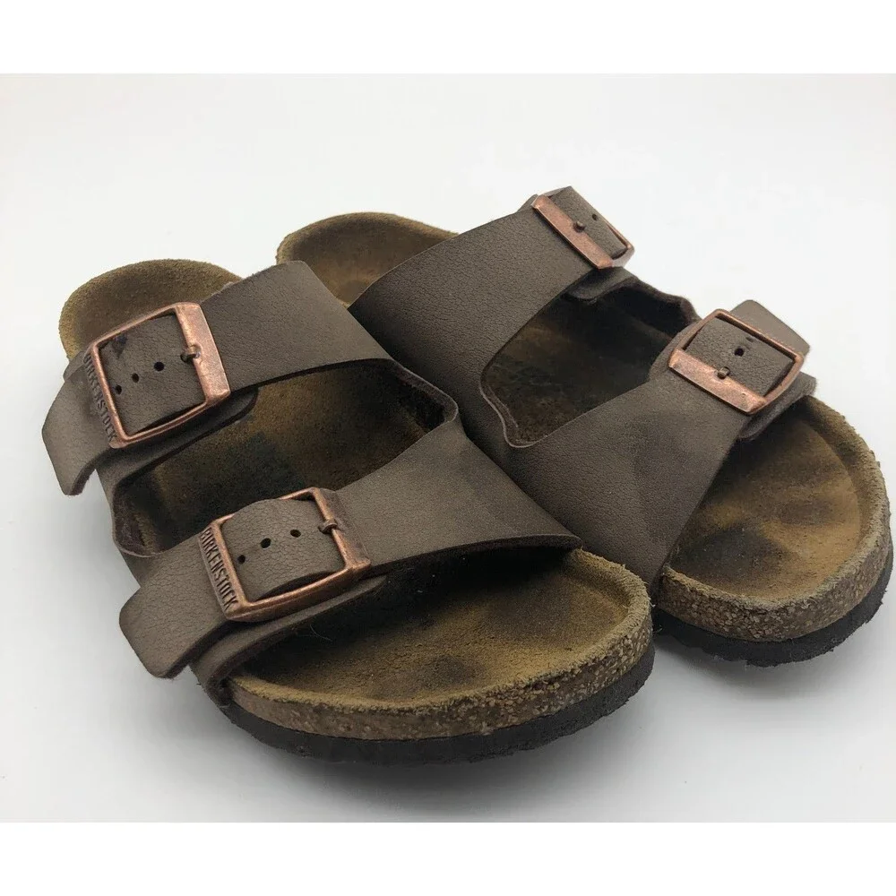 Birkenstock Arizona Sandals Kids Size EU 31 US 13 Mocha Brown